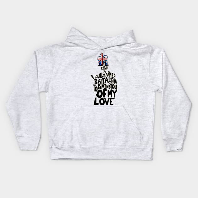 You'll Be Back Kids Hoodie by daniellegrdovic